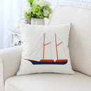 Cactus hand painting decorative pillowcase for living room sofa