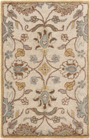 Caesar  Hand Tufted Tan 1012 Wool Rug