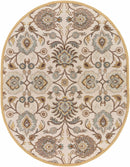 Caesar  Hand Tufted Tan 1012 Wool Rug