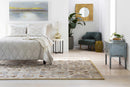 Caesar  Hand Tufted Tan 1012 Wool Rug