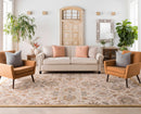 Caesar  Hand Tufted Tan 1012 Wool Rug