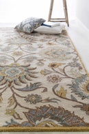 Caesar  Hand Tufted Tan 1012 Wool Rug