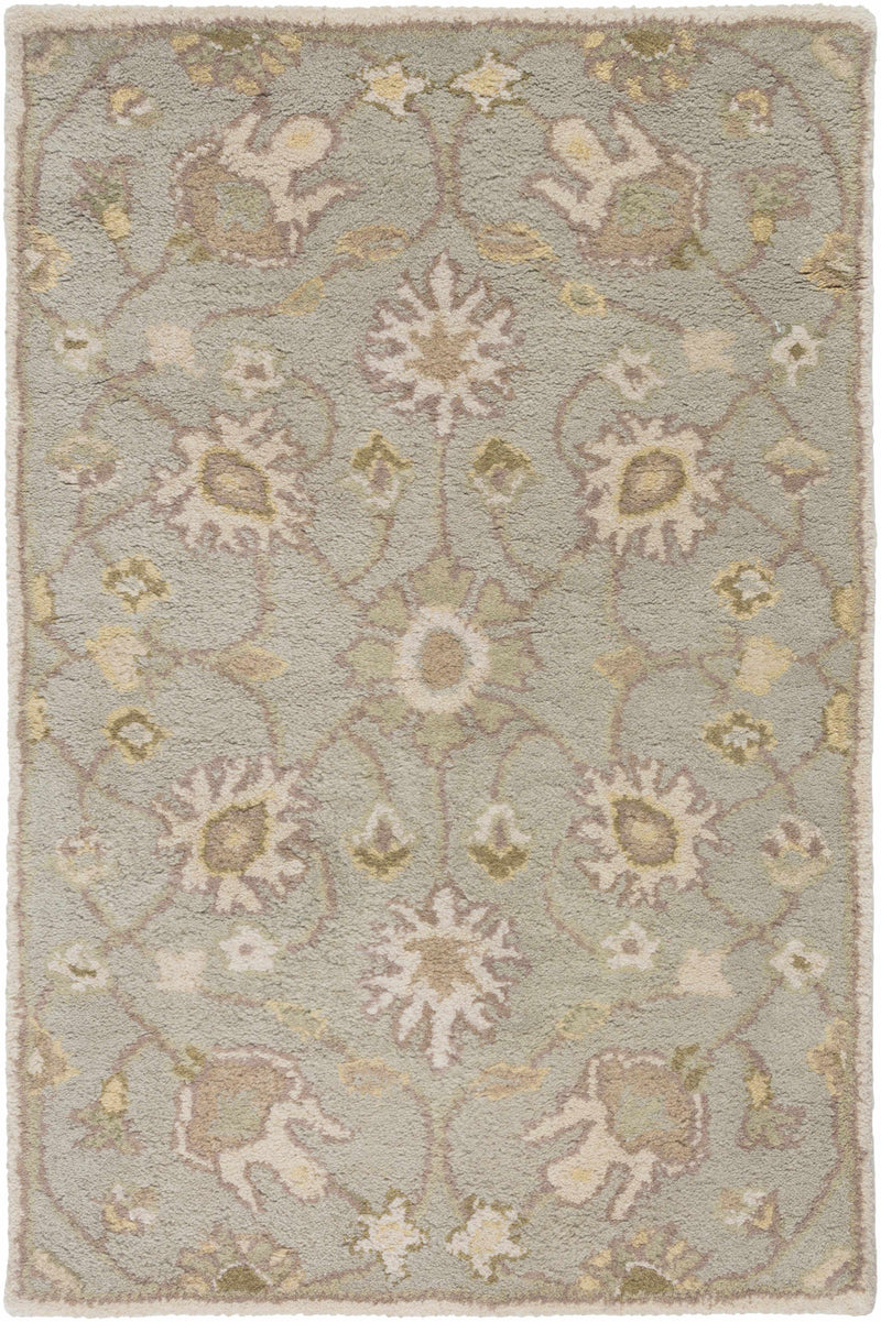 Logville Hand Tufted Light Olive 1121 Area Rug