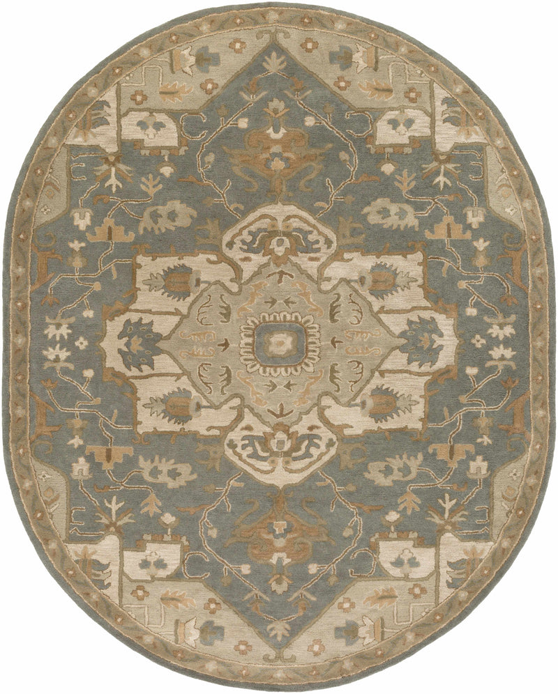 Broomfield Gray 1144 Wool Area Rug