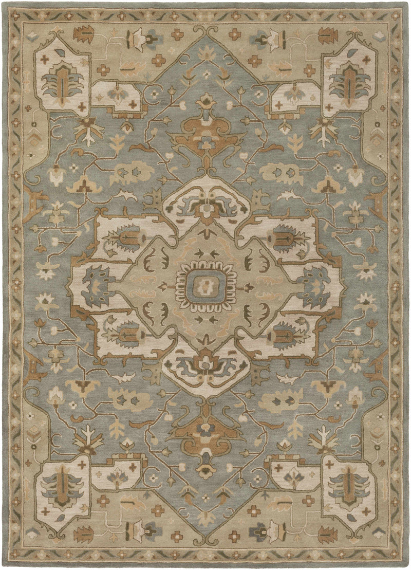 Broomfield Gray 1144 Wool Area Rug