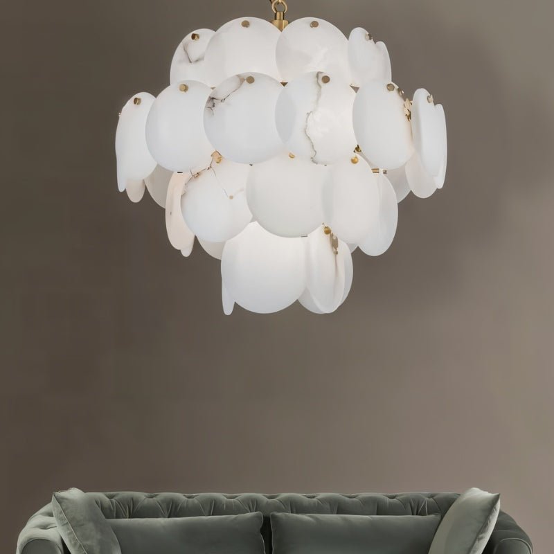 Caelum Alabaster Chandelier Light