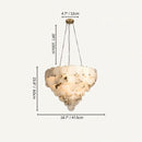 Caelum Alabaster Chandelier Light