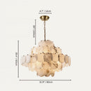Caelum Alabaster Chandelier Light