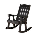 Amish Casual Heavy Duty 600 Lb Mission Treated Rocking Chair