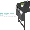 39 Inch Computer Desk With Built In Power Outlet And USB Charging Ports