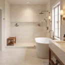 Calacatta Cremo Honed Marble Tiles 12x24