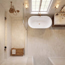 Calacatta Cremo Honed Marble Tiles 12x24