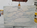Calacatta Olivia White Bookmatching Marble Slabs Polished - Full Truckload 1 slab front view Honed finish