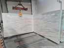 Calacatta Olivia White Bookmatching Marble Slabs Polished - Full Truckload 2 slabs bookmatching honed finish