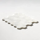 Calacatta T Honed Hexagon Marble Mosaics 10 3/8x12