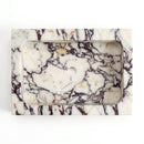 Calacatta Viola Marble Compact Wall-Mount Block Sink - 20"x12"x5" - Honed