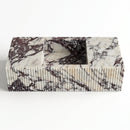 Calacatta Viola Marble Fluted Rectangular Wall Mount Sink - 20"x56"x10" - Honed
