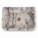Calacatta Viola Marble Rectangular U-Form Fluted Wall-Mount Sink - 24"x16"x6" - Honed