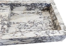 Calacatta Viola Marble Double Bathroom Sink 19x53x6 Polished