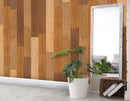 Classic Originals 1/4 in. x 5.1 in. Real Wood Easy Install Wall Panels - Calico (20 Sq. Ft.)
