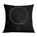 Cancer Traits Gold Cushion