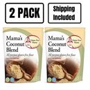 Coconut Flour | Pack of 2 | 4 lb | Shipping Included | Gluten Free Mama | 6053