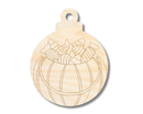 Unfinished Wood Etched Bucket of Candy Ornament Shape | Paint By Line Crafts | up to 30" DIY