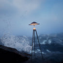 Cane Floor Lamp