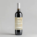 Cant Say I Do Bridesmaid Wine Label