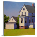 House by the Harbor - Open Edition Canvas Print