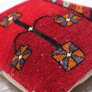 Canvello Antique Handmade Rug Wool Pillow - 14"x14"