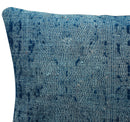 Canvello Antique Rug Dark Blue Throw Pillow - 18"x18"