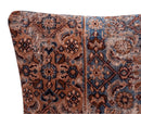 Canvello Antique Rug Light Brown Throw Pillows - 16"x16"