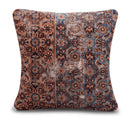 Canvello Antique Rug Light Brown Throw Pillows - 16"x16"