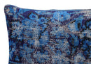 Canvello Antique Rug Royal Blue Throw Pillows - 16"x16"