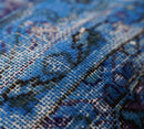Canvello Antique Rug Royal Blue Throw Pillows - 16"x16"