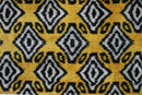 Canvello Black And Yellow Throw Pillows For Couch with Down Insert - 16x24 in
