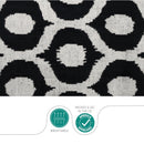 Canvello Black Pillows For Couch - 18x18 | Set of 2 |