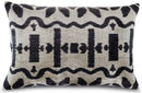 Canvello Black White Handmade 16x24 Silk Velvet Pillow, Organic Veg Dyed, Down/Feather Filled