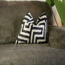 Canvello Black & White Throw Pillows | 16 x 16 in (40 x 40 cm)