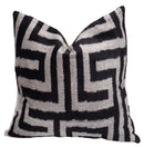Canvello Black & White Throw Pillows | 16 x 16 in (40 x 40 cm)