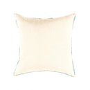 Canvello Blue Turkish Velvet IKAT Throw Pillow - 24'' X 24"