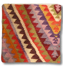 Canvello Canvello Vintage Turkish Hand Knotted Throw Pillow - 16"x16"