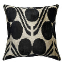 Canvello Decorative Black And White Throw Pillow