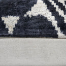Canvello Decorative Black And White Throw Pillow