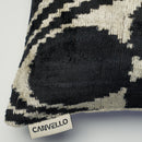 Canvello Decorative Black And White Throw Pillow