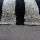 Canvello Decorative Black & White Pillow | 16x16 inch