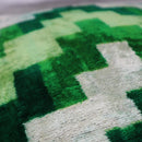 Canvello Decorative Green Throw Pillow Down Filled - 16x24 in