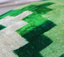 Canvello Decorative Green Throw Pillow Down Filled - 16x24 in