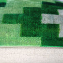 Canvello Decorative Green Throw Pillow Down Filled - 16x24 in